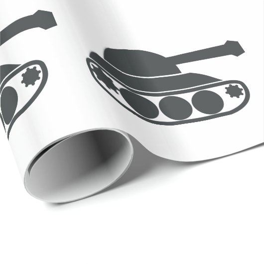 Behälter-Silhouette Geschenkpapier (Rolleneckpunkt)