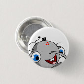 Behälter-Vorlagenbetrüger-Abzeichen Button (Vorne & Hinten)