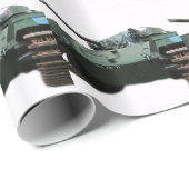 Behälter WW2 Geschenkpapier (Rolleneckpunkt)