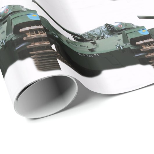 Behälter WW2 Geschenkpapier (Rolleneckpunkt)