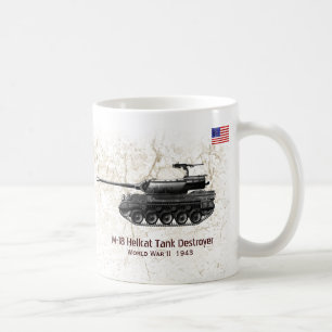 Behälter Zerstörer-Behälter des Hellcat-M-18 Kaffeetasse