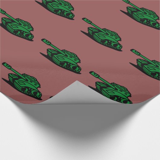 Behälterarmee Geschenkpapier (Ecke)