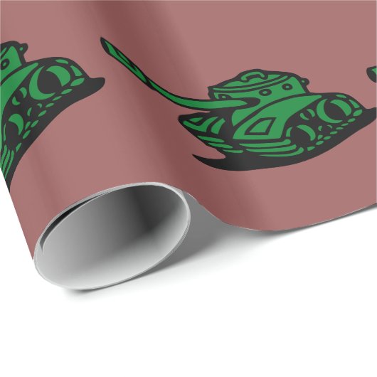 Behälterarmee Geschenkpapier (Rolleneckpunkt)