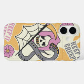 Behalt's Creepy - Gothic Skeleton Schlange Case-Mate iPhone Hülle (Rückseite (Horizontal))