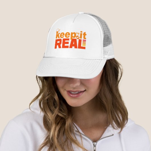 Behalt's Real hat Truckerkappe (Beispiel)