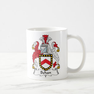 Behan Familienwappen Kaffeetasse