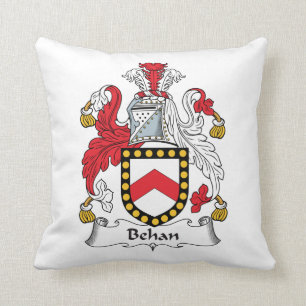 Behan Familienwappen Kissen