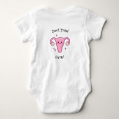 Behandeln Sie keinen Baby-Bodysuit Baby Strampler (Rückseite)