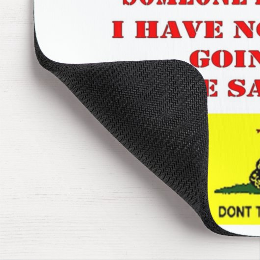 BEHANDELN SIE MICH NICHT MOUSEPAD (Ecke)