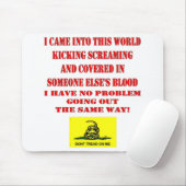 BEHANDELN SIE MICH NICHT MOUSEPAD (Mit Mouse)