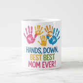 Behandelt die Tasse Beste Mama (Vorderseite)