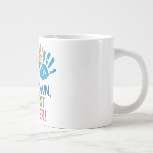 Behandelt die Tasse Beste Mama (Rechts)