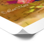 Behandelt LeeMarie Creative Design Poster (Ecke)