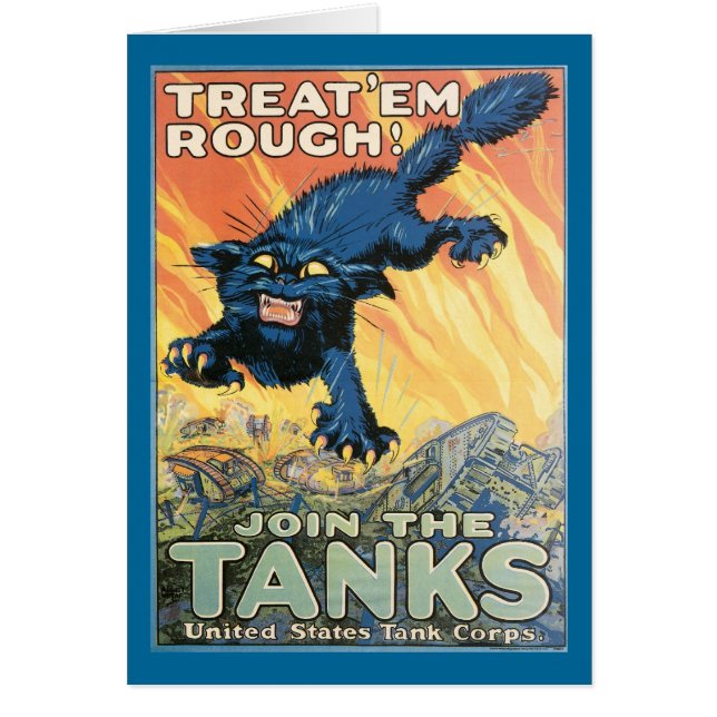Behandelt Sie sie grob - Tretet den Panzern bei! (Vorne)
