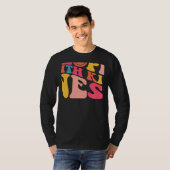 Behandle Menschen Mit Freundlichkeit TPWK Trendige T-Shirt (Vorne ganz)