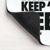Behandle sie mittelmäßig mousepad (Ecke)