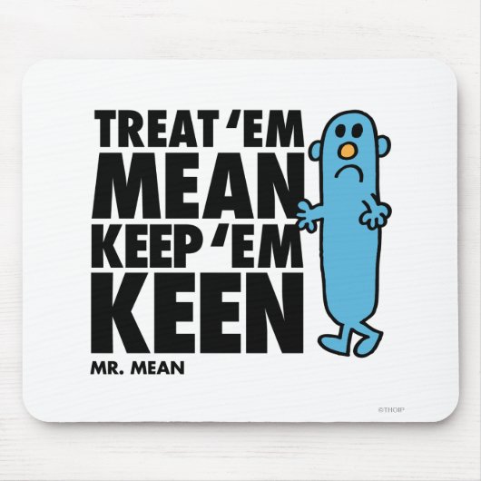 Behandle sie mittelmäßig mousepad (Vorne)