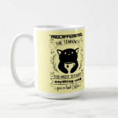 Behandlung der Tendenz, nicht zu beginnen Kaffeetasse (Links)