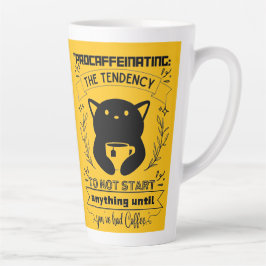 Behandlung der Tendenz, nicht zu beginnen Milchtasse