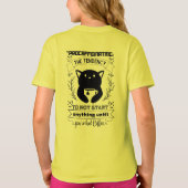 Behandlung der Tendenz, nicht zu beginnen T-Shirt (Rückseite)