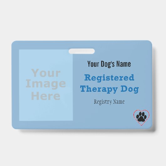 Behandlung Hunde-ID mit Logo Ausweis (Vorderseite)