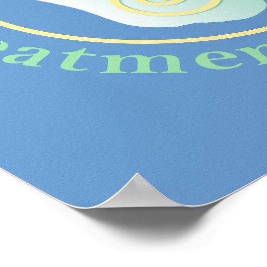 Behandlung im Gange Poster (Ecke)