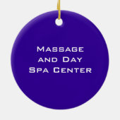 Behandlung im laufenden Yin Yang Door Hanger Keramikornament (Hinten)