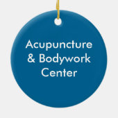 Behandlung im laufenden Yin Yang Door Hanger Keramikornament (Hinten)