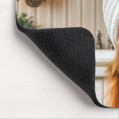 Behandlung mit Golden Retriever Wellness-Center Mousepad (Ecke)