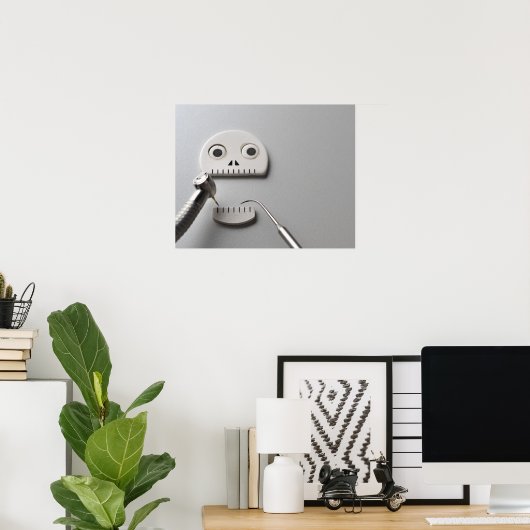 Behandlung mit Skelettmuskulatur Poster (Heimbüro)