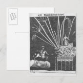 Behandlung von Bränden Postkarte (Vorne/Hinten)