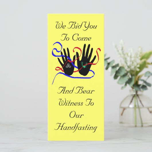 Behandlung von Einladungen (Stehend Vorderseite)