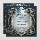 BEHANDLUNG VON EINLAGEN ZUR DROGENZELLTIK WICCA MO EINLADUNG (Vorne/Hinten)