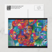 BEHANDLUNG, WAS WIR HABEN POSTKARTE (Vorne/Hinten)