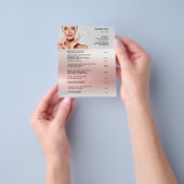 BEHANDLUNGEN AN DER OBERFLÄCHE Schönheitssalon 4.5 Flyer (Gruppe)