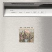 Behanzin King of Dahomey Magnet (In Situ (Geschirrspüler))