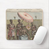 Behanzin König von Dahomey Mousepad (Mit Mouse)