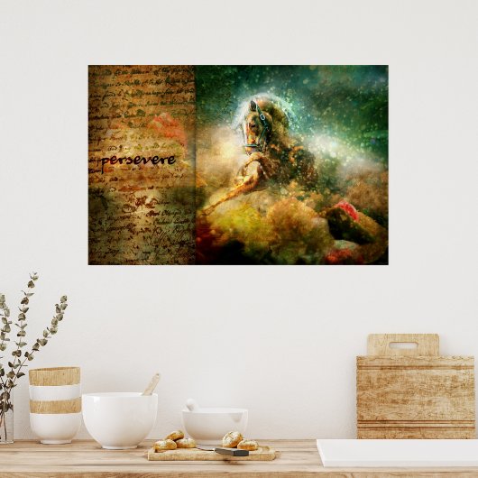 beharren poster (Küche)