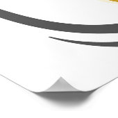 Beharrlichkeit im Erfolg Poster (Ecke)