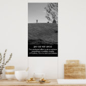 Beharrlichkeit Poster (Küche)