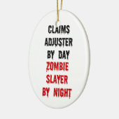 Behauptung Adjuster Zombie Slayer Keramik Ornament (Links)