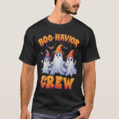 Behavior Analyst Halloween ABA Ghost Boo-havior T-Shirt (Vorderseite)