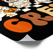 Behavior Analyst Halloween Ein Niedlicher Ghost-Bo Poster (Ecke)