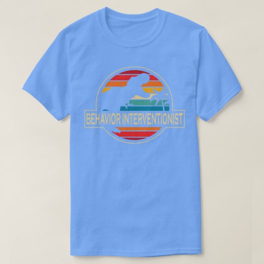 Behavior Interventionist Dinosaur T-Shirt (Design vorne)