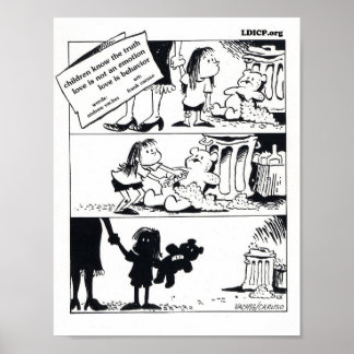 Behavior Is The Truth 8.5 x 11 Print Poster