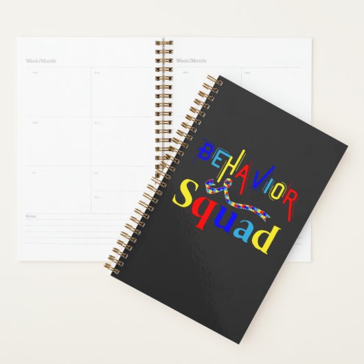 Behavior Squad April Autism Awarenes Behavior Tech Planer (Anzeige)