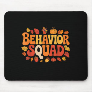 Behavior Squad Erntedankfest Psychologie Humor Mousepad