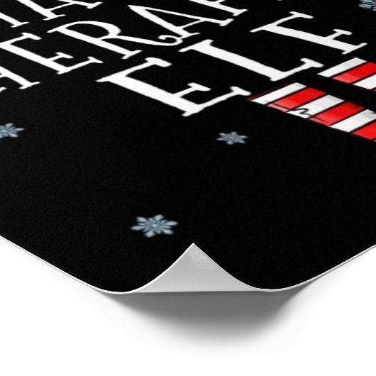 Behavior Therast Elf Xmas Groupe Matching Chris T Poster (Ecke)