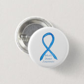 Behcet's Disease Awareness Custom Ribbon Art Butto Button (Vorne & Hinten)