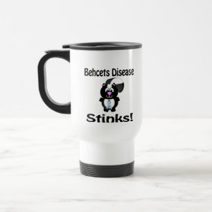 Behcets Disease Stinkt Skunk Bewusstseins Design Reisebecher